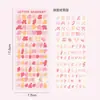 Pegatina de Tarjeta Goo Pegatina Láser Coreana Material para Diario de Mano Pegatina Linda Impermeable Pegatina DIY Pegatina Personalizada Decoración