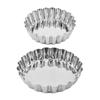 Molde de acero inoxidable para tartas, taza redonda para pudín, gelatina, galleta, tarta de huevo, herramientas para hornear, venta al por mayor de fábrica