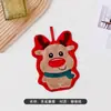 Toalla de Mano Navideña Dibujos Animados Colgante Espesa Linda Toalla Cocina Secado Rápido Coral Baño Trapo Absorbente Pañuelo