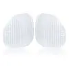 Almohadillas para el Antepié con Patrón de Rejilla, Almohadillas Metatarsianas Suaves, Anti-Abrasión, Absorbentes de Impacto, Plantillas Autoadhesivas de Gel para la Mitad del Pie, Tamaño Medio