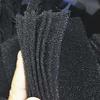 Filtro de ventilación para vehículos recreativos, de algodón a prueba de polvo, de 7 mm, de poliuretano negro, transpirable, de espuma de panal, desviador y antipolvo.