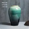 Vaso de Cerâmica Holly Salgueiro da Neve Salgueiro Prateado Diâmetro Grande Planta Verde Simples Mesa de Jantar Ajuste de Água Arranjo de Flores Enfeites
