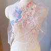 E-commerce Transfronteiriço Especializado em Vestidos de Festa com Renda Floral Bordada com Lantejoulas, Vestidos de Noiva, Patches de Bordado DIY e Bordados de Laço
