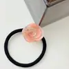 Nueva Diadema Romántica Retro Francesa de Acetato con Rosas, Lazo para el Cabello de Chica Dulce, Banda de Goma de Alta Elasticidad, Accesorios para el Cabello