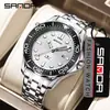Marca Sanda Comercio Exterior Más Vendido Reloj para Hombre Resistente al Agua Correa Calendario Reloj Simple para Hombre Luminoso Negocios Reloj de Cuarzo