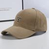 2024 Nuevo Sombrero para Mujer Gorra de Béisbol de Tapa Dura con Letras Versión Coreana Moda Transfronteriza Tendencia Gorra de Visera Versátil Fabricante Venta al por Mayor