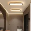 Pasillo Japonés Pasillo Largo Lámpara de Techo Dormitorio Cocina Restaurante Simple Moderno Balcón Vestidor Escalera Led