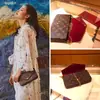 2026 m Lv Bolso de Mujer Bolsa de Compras Bolso Croissant Bolso de Hombro Cruzado Bolso Tote Cuero Genuino Repujado Versátil Lujo Ligero