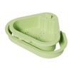 # Cesta de Drenaje para Fregadero Triangular, de Doble Capa, para Uso en Cocina Doméstica, Tipo Adhesivo, para Lavar Frutas, Verduras y Residuos de Comida, Cesta de Almacenamiento con Filtro