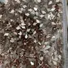 Água Vermelha tamanho pequeno Mini Formato Plano Pêssego Claro Nail Art Broca de Unha Tamanho Misto DIY Vidro