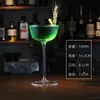 Taça Martini Estilo Japonês Odin Estilo Nórdico Taça de Cocktail Vidro de Cristal Taça Martini Mistura Taça Cônica