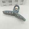 Grampo de cabelo de acrílico grande 11cm cor de gelatina clip de tubarão barraca empurrar joias artesanais DIY