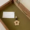 Colar Pingente Flor Tecida Boêmia para Mulheres, Corrente de Clavícula Estilo Feriado, Corrente de Suéter Pendurada no Pescoço de Nicho de Alta Qualidade