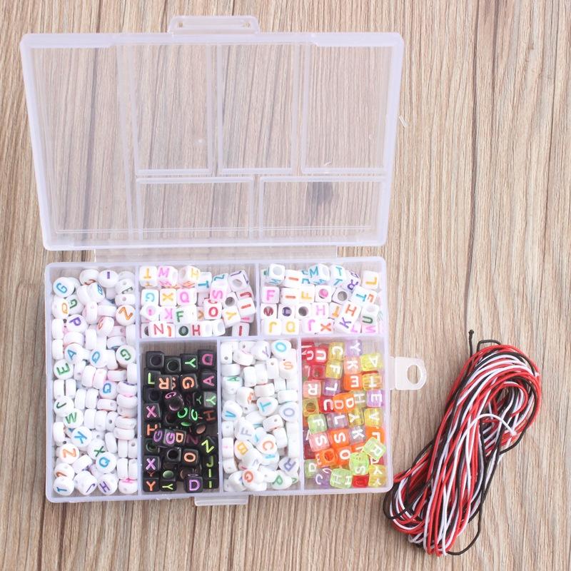 亚克力diy方形450个串珠字母05