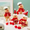 Muñeco de Jengibre Colgante para Navidad Regalo Pequeño Navideño Adorno de Muñeco Decoración para Árbol de Navidad Transfronterizo