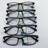Gafas de sol ultraligeras TR90 de estilo coreano, montura grande y roja, con caja lisa, para hombres y mujeres, con montura retro para miopía, venta al por mayor