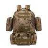 Mochila de Combinação de Armazenamento à Prova d'Água de Grande Capacidade Transfronteiriça Camuflada para Viagem Esportes Montanhismo ao Ar Livre Mochila Tática