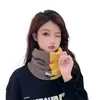 Chapéu masculino inverno à prova de vento máscara facial aquecedor de pescoço para ciclismo proteção contra frio balaclava grossa com veludo extra artefato quente proteção de pescoço aquecedor de pescoço feminino