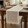 Nuevo Caminero de Mesa con Borlas Transfronterizo, Cubre Mesa para Atmósfera de Restaurante, Tela Decorativa para Mesa de Café y Gabinete del Hogar, Al por Mayor en Stock