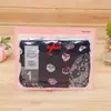 Nuevo en stock bolsa de embalaje para ropa interior hombres y mujeres paquete individual paquete de 2 bolsa de cadena con clip de cremallera autosellante