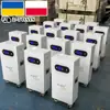 Bateria de Fosfato de Ferro e Lítio 30kW Armazenamento de Energia Residencial Bateria Solar Pacote 51.2V600Ah