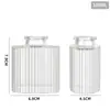 Fragrância Vertical Aromaterapia Frasco Transparente Vazio Hotel Sala de Estar Banheiro Decoração Doméstica Sem Fogo Fragrância Frasco de Vidro Dividido