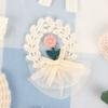 Adhesivo de Tela de Lazo de Cinta Fresca Creativo Malla Corbata Accesorios Hecho a Mano DIY Ropa Zapatos y Sombreros Accesorios Pequeños