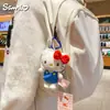Muñeca de Dibujos Animados 4 pulgadas Clásica de Pie Kt Juguete de Peluche Lindo Llavero Femenino Mejor Amiga Encanto para Bolsa