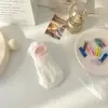 Meias Barco de Sorvete~Doces e Fofas Antiderrapantes Meias Curtas para Primavera e Verão, Estilo Ins Simples Cores Doces, Respiráveis, Absorventes de Suor, Meias Invisíveis
