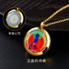Colgante Thangka Zakiram Lurangama Collar de Maldiciones Se Puede Abrir para Guardar Cosas No se Mueve Colgante Rey Ming Caja Gawu para Hombres y Mujeres