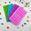 Molde de Silicona Animal Fruta Azúcar QQ Casero Dibujos Animados Gelatina Grado Alimenticio Resistente a Altas Temperaturas Horneado Gominola Goteo Molinillo
