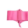 Cinturón Elástico Elástico Europeo y Americano para Mujer Verano Todo-partido Decorativo para Vestido Traje Chaqueta Cintura Ancha Sellado Cinturón Exterior