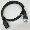 Cable de alimentación suizo de cola de alfiler de 3 núcleos cable con enchufe de tres núcleos Brasil Brasil cable de alimentación de cola de tres clavijas cable de CA