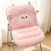Nueva colección de otoño e invierno: Cojines de peluche pequeños con forma de oveja, cómodos y antideslizantes, para sillas y sofás del hogar, disponibles para venta al por mayor