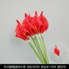 Arreglo de Camino de Flores Rojas para Boda, Decoración de Boda con Flores de Rosa, Arreglo Floral, Materiales Florales, Flores de Seda, Flores Artificiales Borgoña
