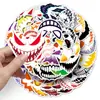 50 Pegatinas de Graffiti de Expresión de Cara de Fantasma Personalizadas Transfronterizas Horror Halloween Decoración Guka Pegatinas para Patineta Equipaje