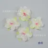Flor de Rosa de Cinco Pétalos Simulación con Centro, Pasador de Flor de Rosa, Accesorio para el Cabello, Estilo Hanfu, Abanico de Boda, Arreglo de Pared de Flores, Caja de Flores