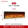 Chimenea Eléctrica Llama Simulada Estilo Americano Insertable Decorativo Chimenea Estilo Europeo Integrado Uso Doméstico Fuego Artificial Mueble de TV