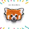 Pegatinas de tela de dibujos animados autoadhesivas pegatinas de animales pegatinas decorativas para ropa parche de tela para reparación de ropa DIY pegatinas de tela mochila autoadhesiva