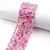 Cuentas de Cerámica Blanda de Colores 4 mm Rodajas de Cerámica Blanda Cuentas Espaciadoras Cadena de Teléfono Móvil Collar Accesorios de Joyería Material Cuentas de Arcilla
