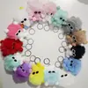 Llavero de Briqueta de Felpa Falsa de Moda, Juguete de Peluche Lindo y Original, Llavero Colgante de Bolso Amuleto de la Suerte
