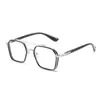 Gafas anti luz azul estudiante dominantes gafas ópticas para miopía gafas de moda para hombre luz plana sin graduación para hombre