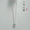 Novo colar de orquídea lírio-do-vale feminino de alta qualidade, versátil, para clavícula, segunda geração, feliz, nicho, design simples, pingente de coroa, atacado