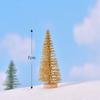 Árbol de Navidad de aguja de pino accesorios de micropaisaje una variedad de adornos de PVC de árbol grandes y pequeños decoración creativa y linda para el hogar