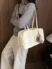 Bolso de hombro de nailon liso, transfronterizo, súper popular, nuevo estilo 2026, simple y moderno, bolsa tote casual para ir al trabajo, bolso de mujer