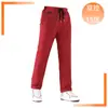 Pantalones térmicos de lana de cordero con calefacción eléctrica de grafeno para invierno transfronterizos para hombres, con forro polar extra y diseño engrosado, protección contra el frío en las rodillas para personas de mediana edad y mayores