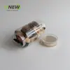 Botella de Plástico Grueso de Doble Capa Transparente Alta para Mascotas de 750ml Tarro de Plástico de Grado Alimenticio para Polvo de Medicina China, Tabletas de Dendrobium, Ginseng Americano, Materiales Medicinales