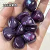 22x23mm Pedra Retro Bicolor Jade Sintético Irregular Contas Moldadas Pulseira DIY Corrente de Celular Material para Bolsa Tecida