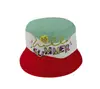 Sombrero de Pescador para Niños Verano Nuevo Sombrero de Sol Estampado de Dibujos Animados Sombrero de Excavador Sombrero de Sol para Bebé Venta al por Mayor T494