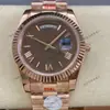 Aliexpress Laojia Azúcar Negro Hielo Serie Dd Semana Esfera con Números Romanos Reloj Mecánico Automático para Hombre
